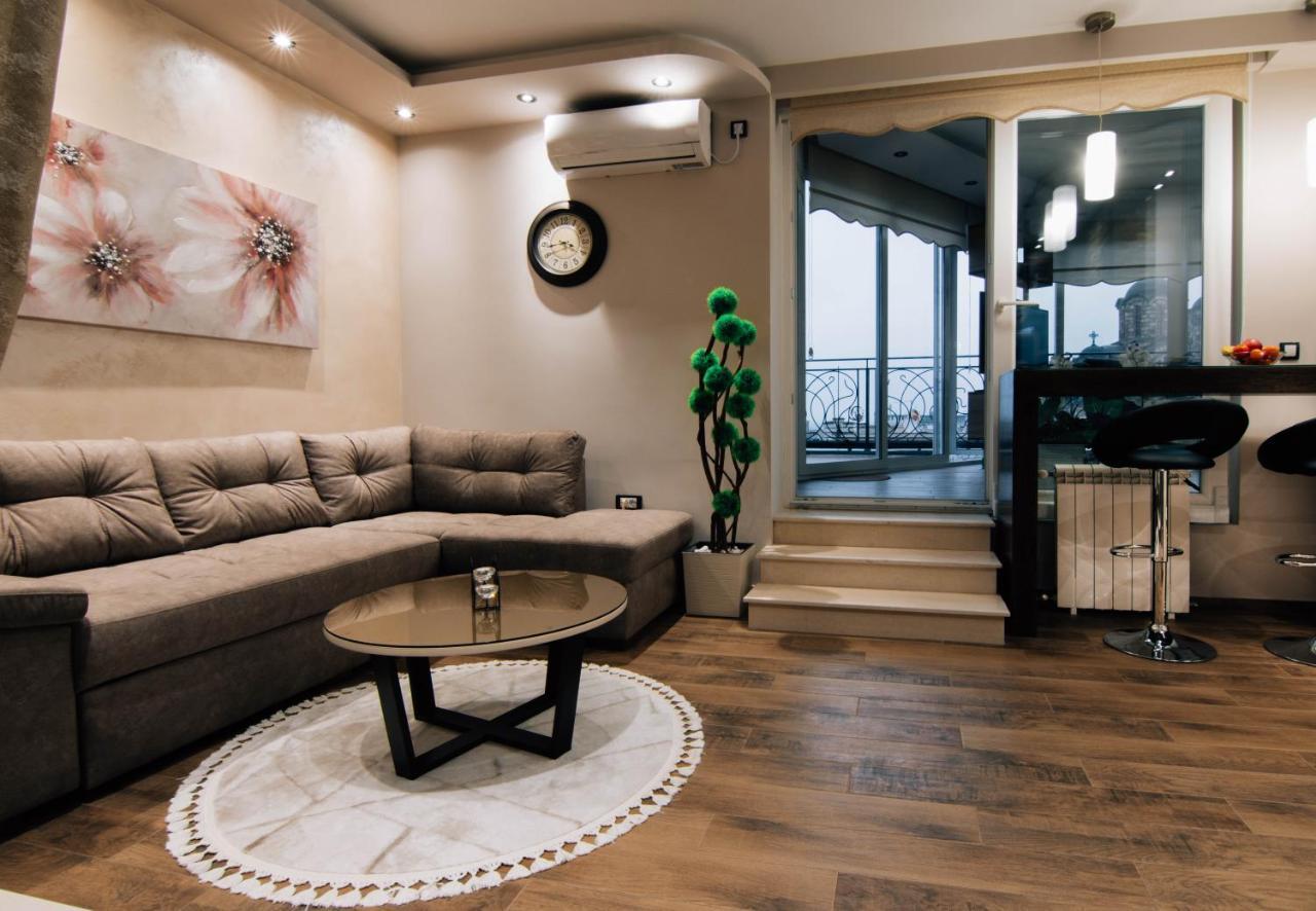 Appartamento President Lux Belgrado Esterno foto