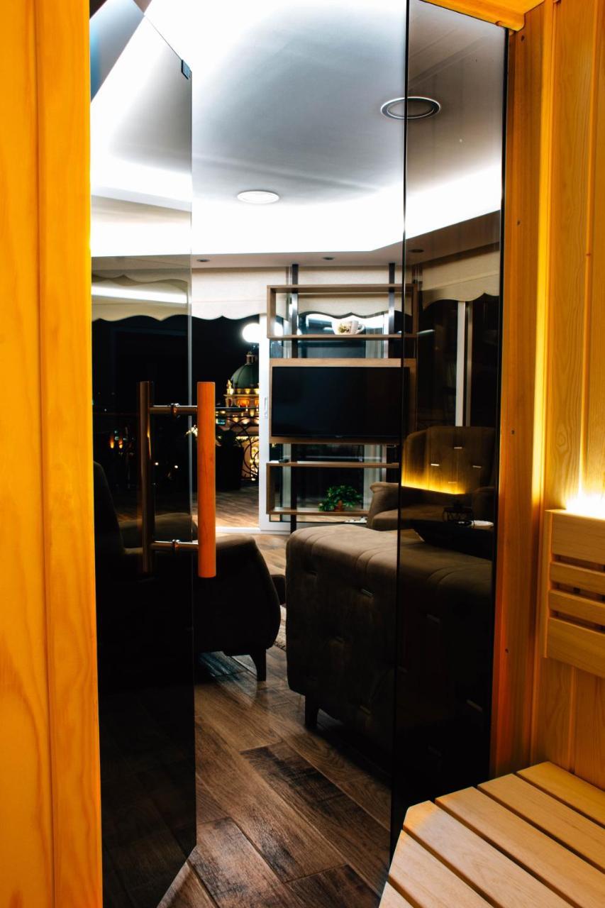 Appartamento President Lux Belgrado Esterno foto